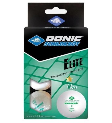 Мячи для настольного тенниса Donic Elite 1* white 608510 608510 фото