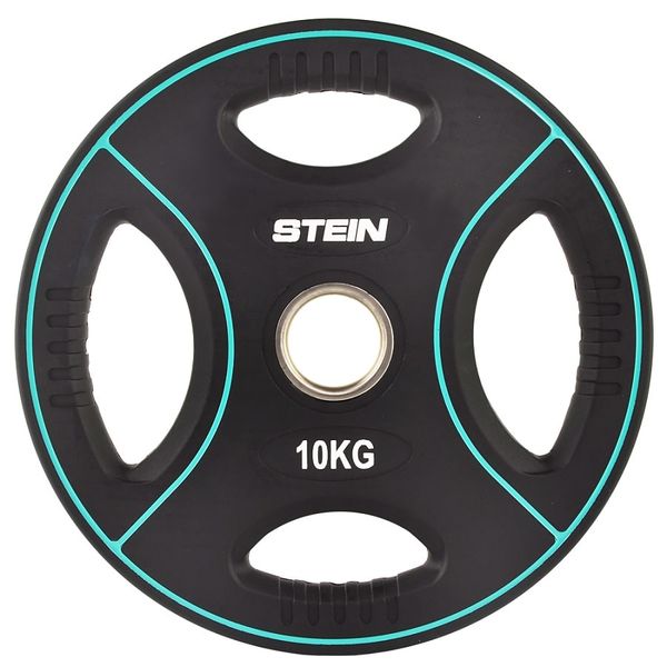 Диск полиуретановый черный Stein 10 кг DB6091-10 DB6091-10 фото
