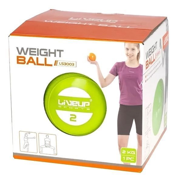 Медбол м'який 2 кг LiveUp SOFT WEIGHT BALL LS3003-2 LS3003-2 фото