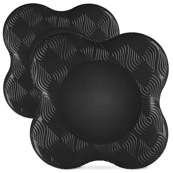 Подставки под колени и локти для йоги PowerPlay черные PP_4312_Black фото