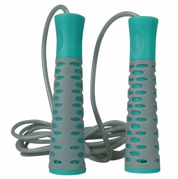 Скакалка PowerPlay 4206 Jump Rope PRO+ Grey/Mint PP_4206_Grey/Mint фото