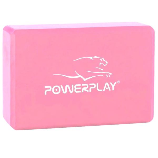 Блок для йоги PowerPlay 4006 Yoga Brick Розовый PP_4006_Pink фото