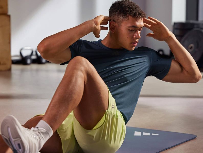 Мат для фитнеса Adidas ADMT-11014GR-NL 7 мм ADMT-11014GR-NL фото