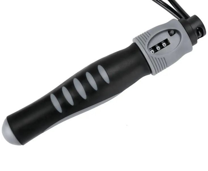 Скакалка со счетчиком PowerPlay 4215 Black/Grey PP_4215_Black/Grey фото