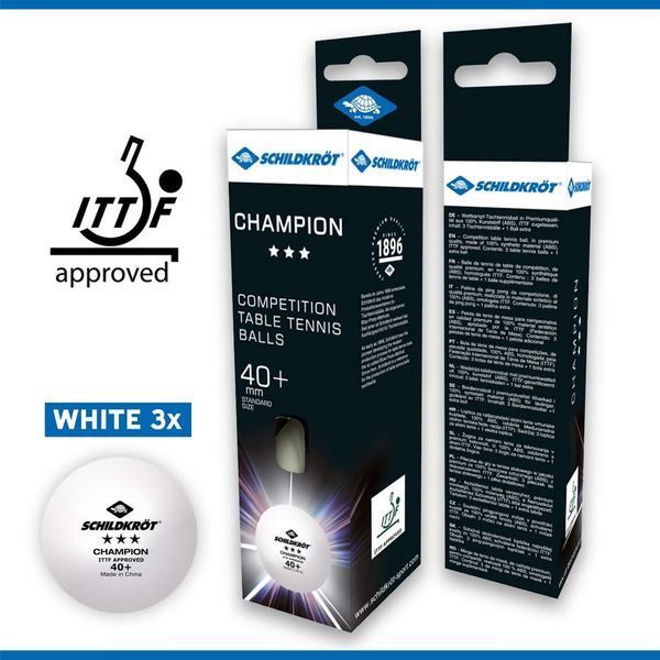 Мячи для настольного тенниса Donic Champion 3*  608540 фото