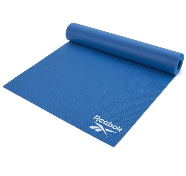 Мат для йоги Reebok RAYG-11022BL синій 4 мм RAYG-11022BL фото
