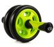 Колесо для преса подвійне PowerPlay 4327 Dual-Core Ab Wheel PP_4327_Black/Green фото 2