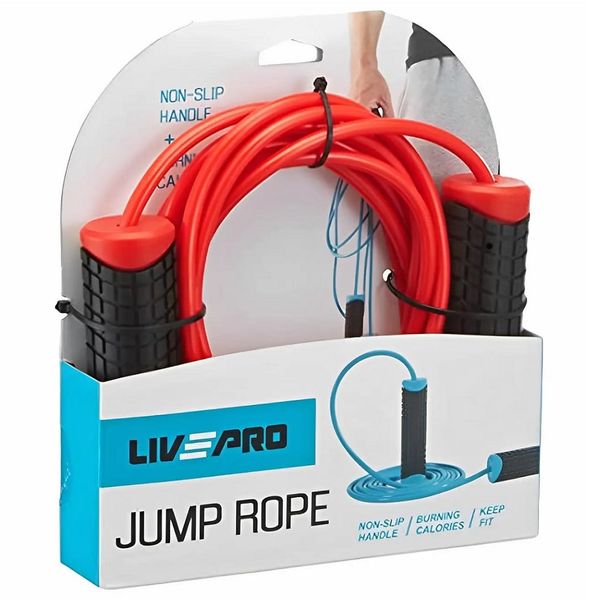 Скакалка LivePro PVC Jump Rope LP8286 LP8286 фото