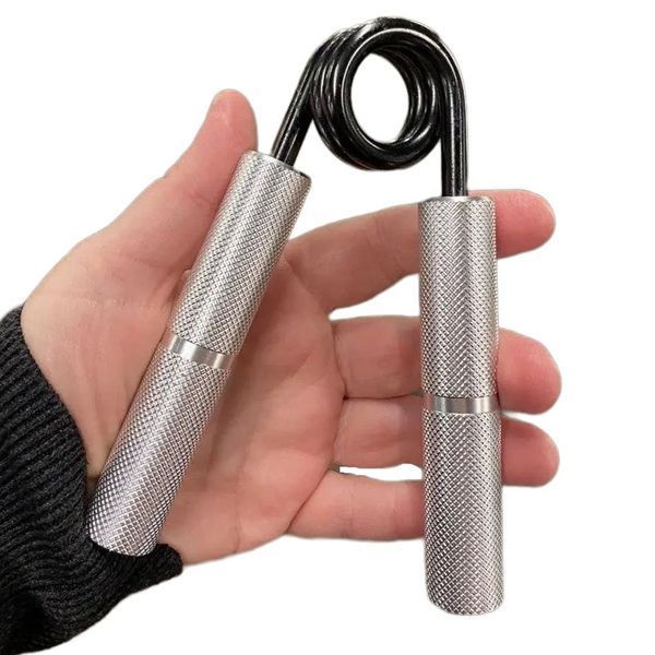 Эспандер-ножницы алюминиевый PowerPlay 4322 (112 кг) Hand Grip Серебристый PP_4322_112kg фото