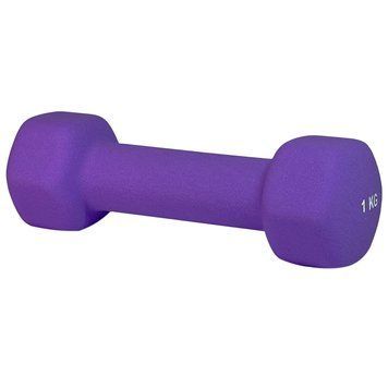 Гантель неопреновая 1 кг Stein DB3058-1 violet DB3058-1 violet фото