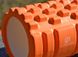 Массажный ролик U-POWEX EVA foam roller (33x14см.) Orange UP_1020_T1_Orange фото 6