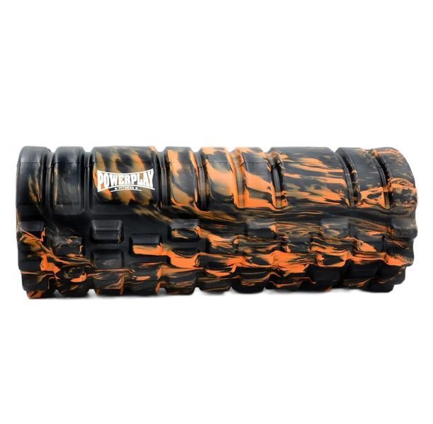 Массажный ролик PowerPlay 4025 Massage Roller черно-оранжевый (33x14см.) PP_4025_Black/Orange фото