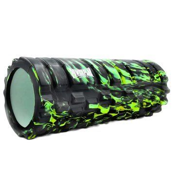 Массажный ролик PowerPlay 4025 Massage Roller черно-зеленый (33x14см.) PP_4025_Black_Green фото