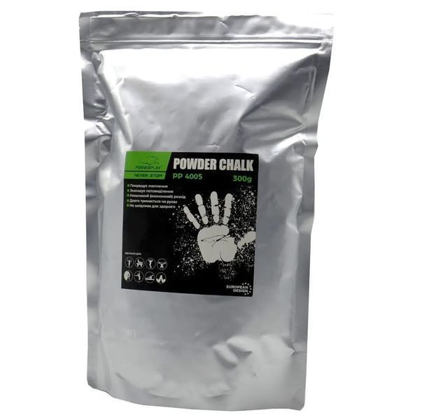 Магнезия спортивная сухая PowerPlay PP_4005 Powder Chalk 300 г PP_4005_300G фото