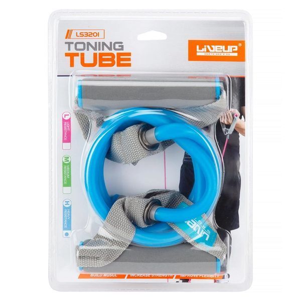 Эспандер трубчатый LiveUp Toning Tube LS3201-Hb LS3201-Hb фото