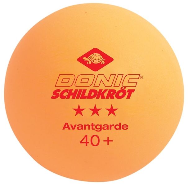 М'ячі для настільного тенісу Donic Avantgarde 3* orange 608338 608338 фото