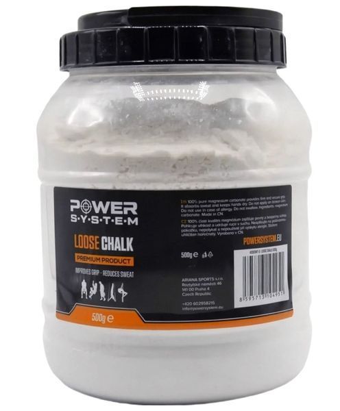 Магнезия спортивная сухая Power System PS-4090 Loose Chalk 500 г PS_4090_500gr фото