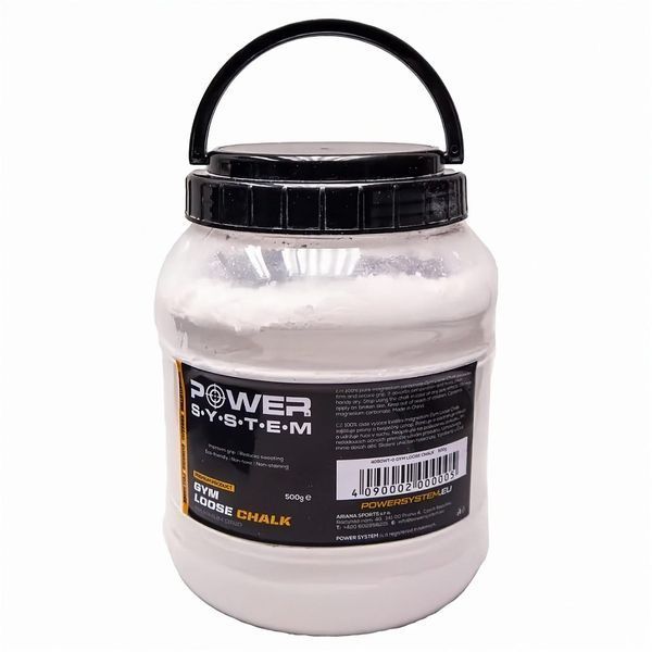 Магнезия спортивная сухая Power System PS-4090 Loose Chalk 500 г PS_4090_500gr фото