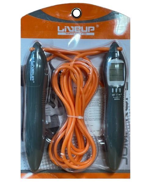 Скакалка з ел. лічильником LiveUp LS3123 LS3123 фото