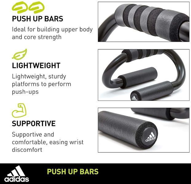 Упори для віджимання Adidas Push Up Bars ADAC-12231-DS фото