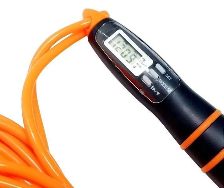 Скакалка з ел. лічильником LiveUp DIGITAL JUMP ROPE LS3128 LS3128 фото