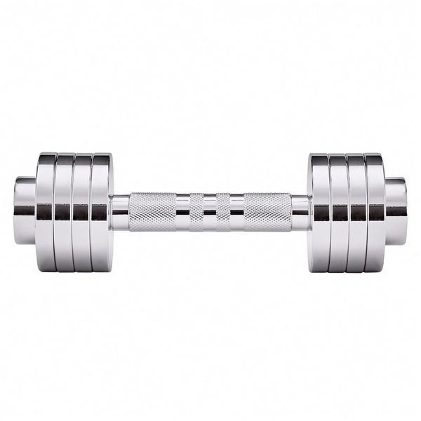 Гантель регульована 5 кг Adidas Adjustable Chrome Dumbbell ADWT-11400 фото
