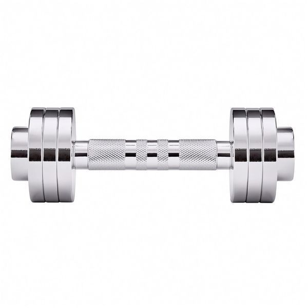 Гантель регульована 5 кг Adidas Adjustable Chrome Dumbbell ADWT-11400 фото