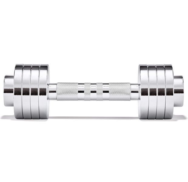 Гантель регульована 5 кг Adidas Adjustable Chrome Dumbbell ADWT-11400 фото
