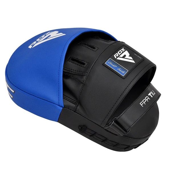 Лапы боксерские RDX T1 Curved Blue/Black FPR-T1UB фото