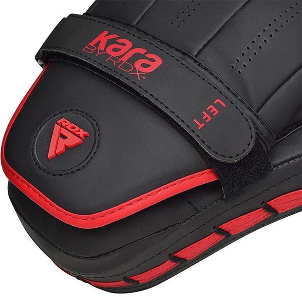 Лапи боксерські RDX F6 KARA Matte Red FPR-F6MR фото