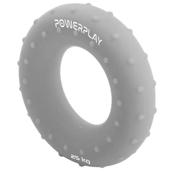 Эспандер кистевой силиконовый PowerPlay PP-4338 Large 25 кг PP_4338_Grey_25kg фото