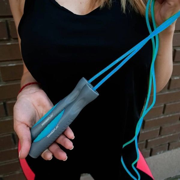 Скакалка PowerPlay 4204 Classic Jump Rope Blue PP_4204_Blue фото