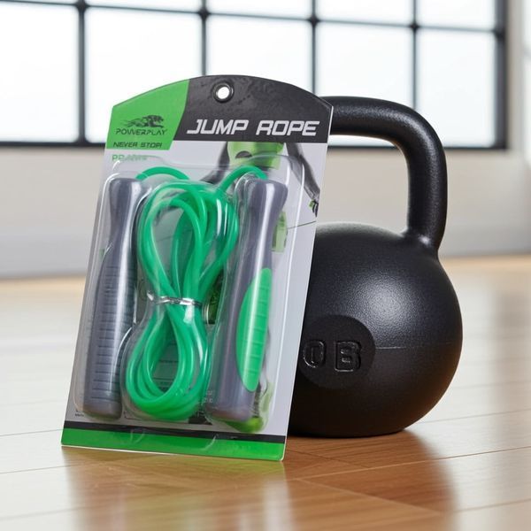 Скакалка PowerPlay 4204 Classic Jump Rope Green PP_4204_Green фото