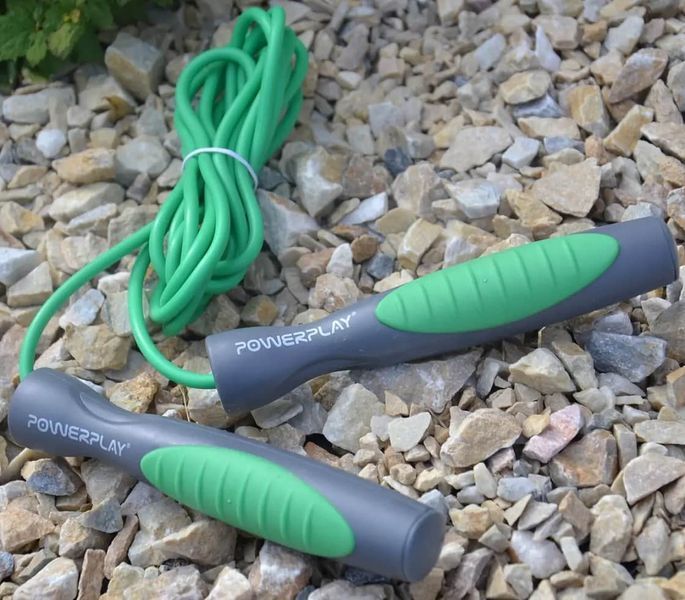 Скакалка PowerPlay 4204 Classic Jump Rope Green PP_4204_Green фото