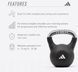Гиря 8 кг Adidas Kettlebell ADWT-11508-NL ADWT-11508-NL фото 6