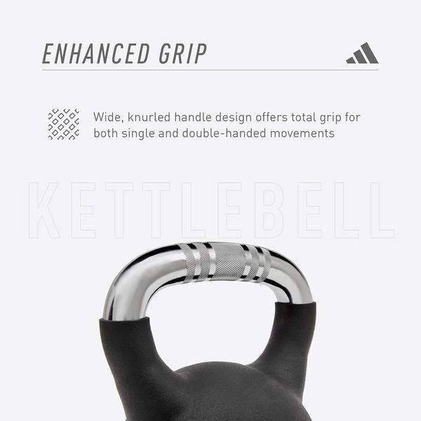 Гиря 12 кг Adidas Kettlebell ADWT-11512-NL ADWT-11512-NL фото