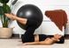 Фитбол PowerPlay 4001 &Oslash;65 см Gymball Черный PP_4001_65_Black фото 8