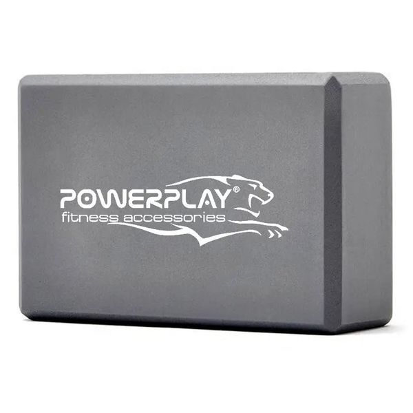 Блок для йоги PowerPlay 4006 Yoga Brick Сірий PP_4006_Grey фото